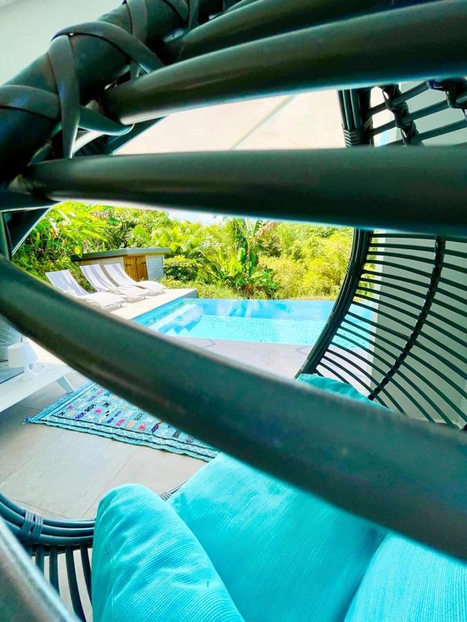 Villa Kumquat Avec Piscine Et Vue Sur Les Montagnes Пети-Бур Экстерьер фото